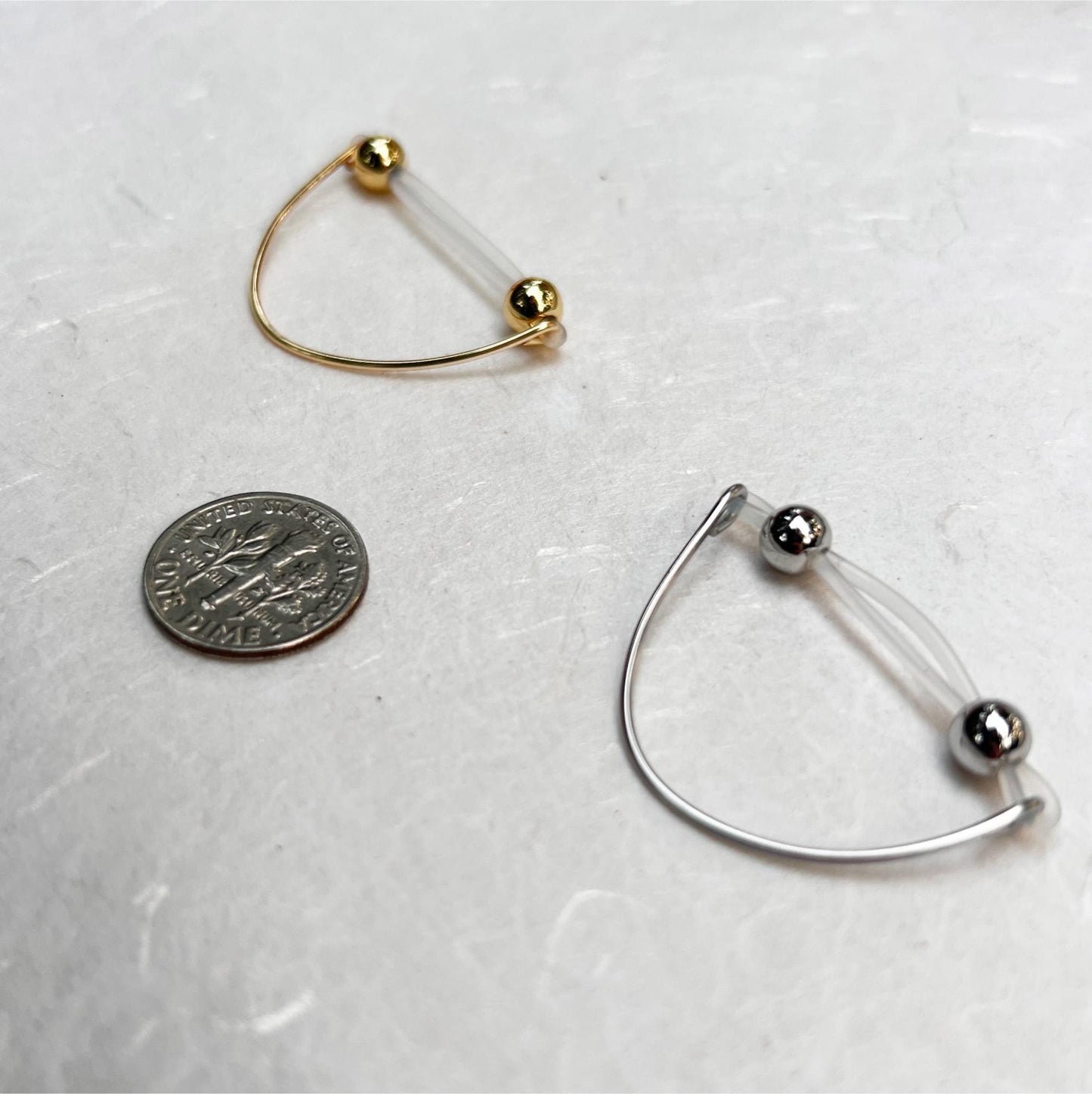 Wired Nipple Shield Piercing - Non Piercing Nipple Rings / Faux Nipple Piercing