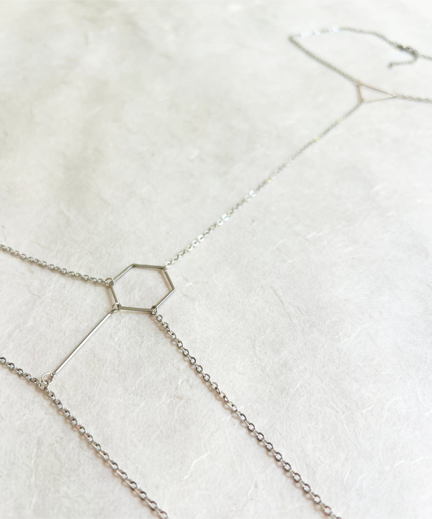 Boho Chain Bra / Geometric Body Chain Jewelry - Waterproof Bra Chain