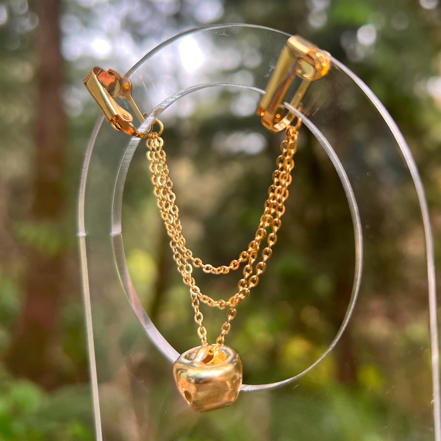 Labia Jewelry Dangle with Jingle Bell - Intimate Jewelry / Labia Clip Jewelry