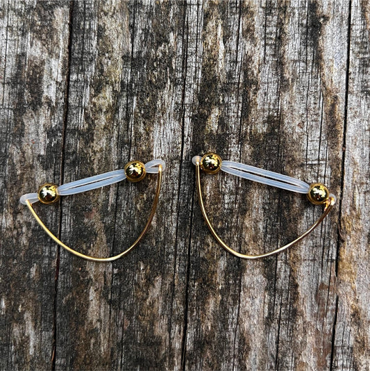 Wired Nipple Shield Piercing - Non Piercing Nipple Rings / Faux Nipple Piercing