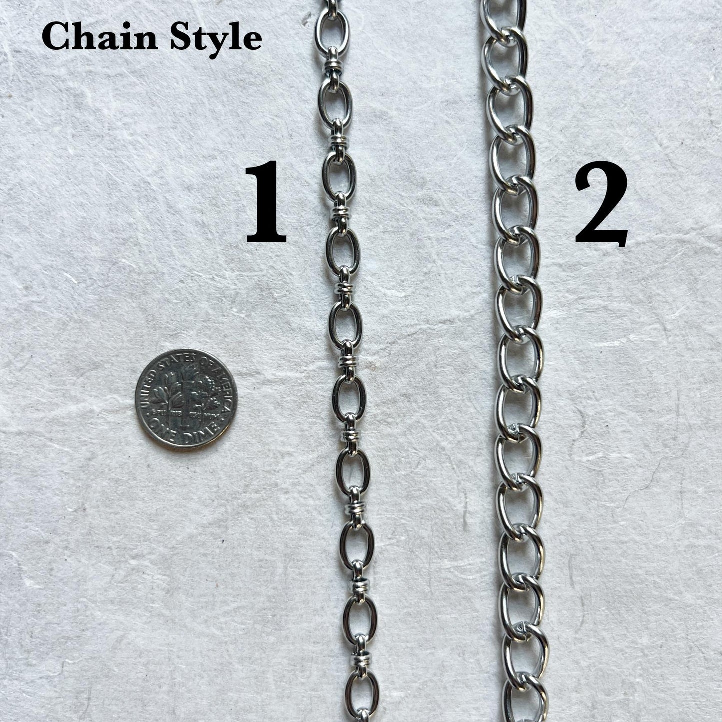 Chunky Body Chain to Faux Nipple Piercing - Choker Breast Harness / Bra Chain