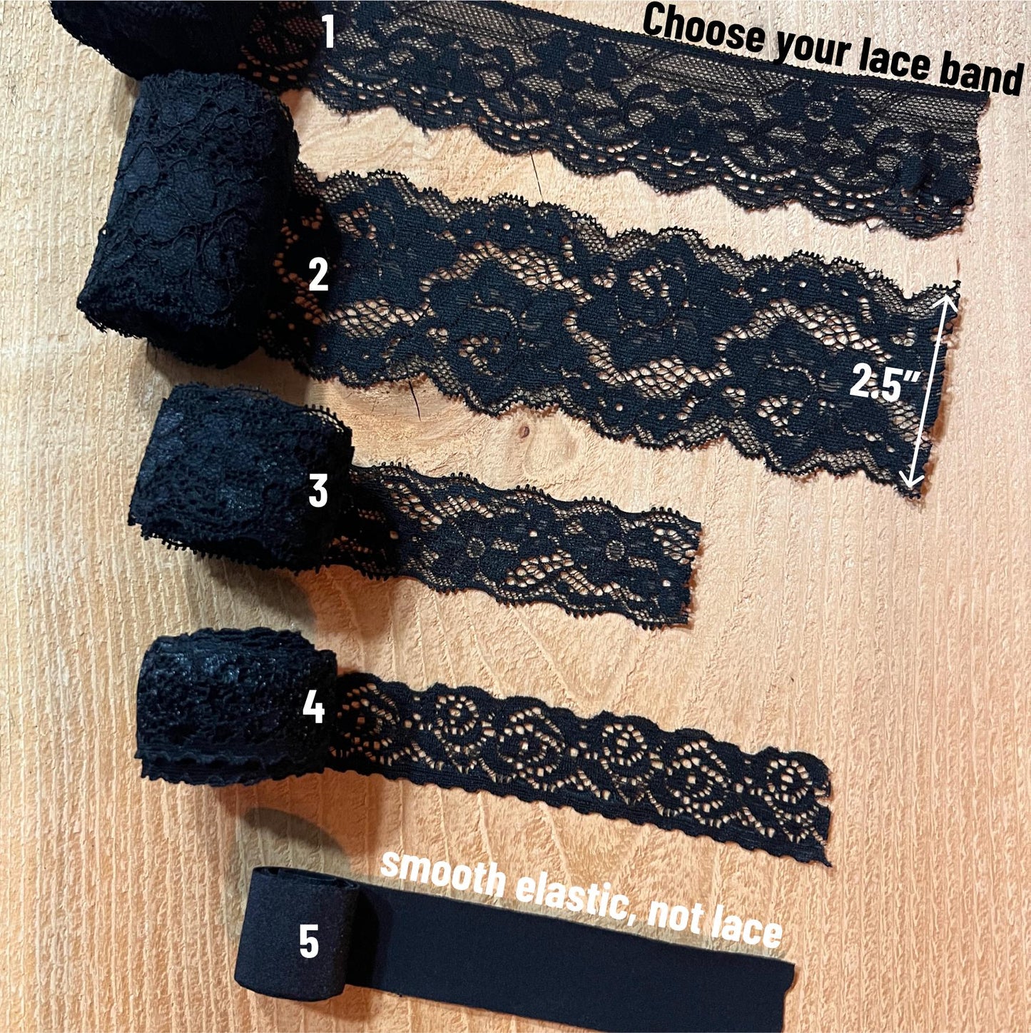 Black Lace Pearl Panties with Bow - Crotchless Panties / Pearl Thong Lingerie