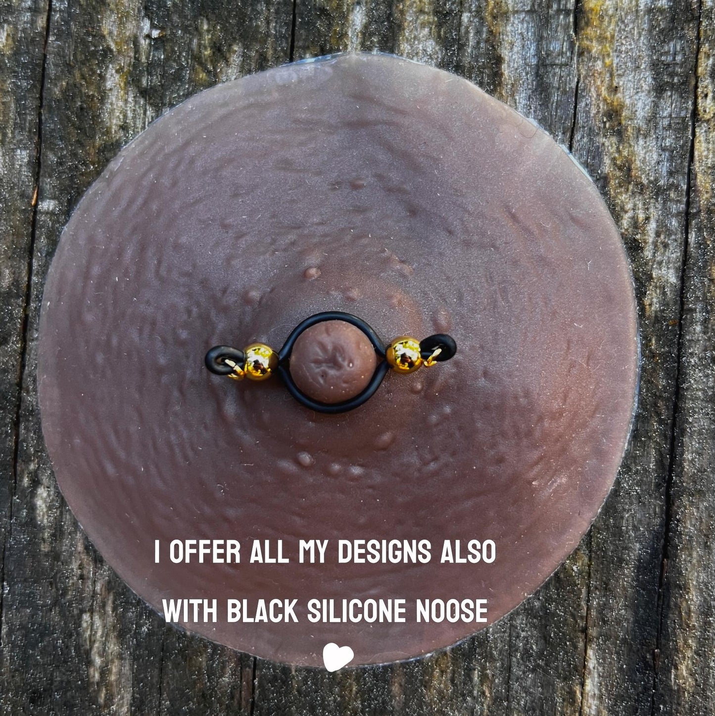 Wired Nipple Shield Piercing - Non Piercing Nipple Rings / Faux Nipple Piercing