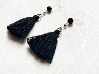 Tassel Nipple Jewelry Dangle - Faux Nipple Piercing / Non Piercing Nipple Jewelry