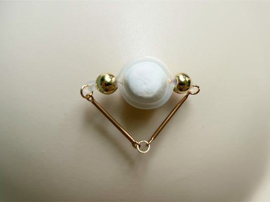 Non Piercing Boho Nipple Ring with Bars - Barbell Nipple Rings / Non Piercing Nipple Jewelry