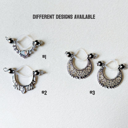 Non Piercing Nipple Shield / Fake Nipple Piercing, Nipple Rings