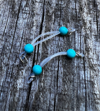 Dainty Gemstones - Minimalist Barbell Nipple Rings / Faux Nipple Piercing