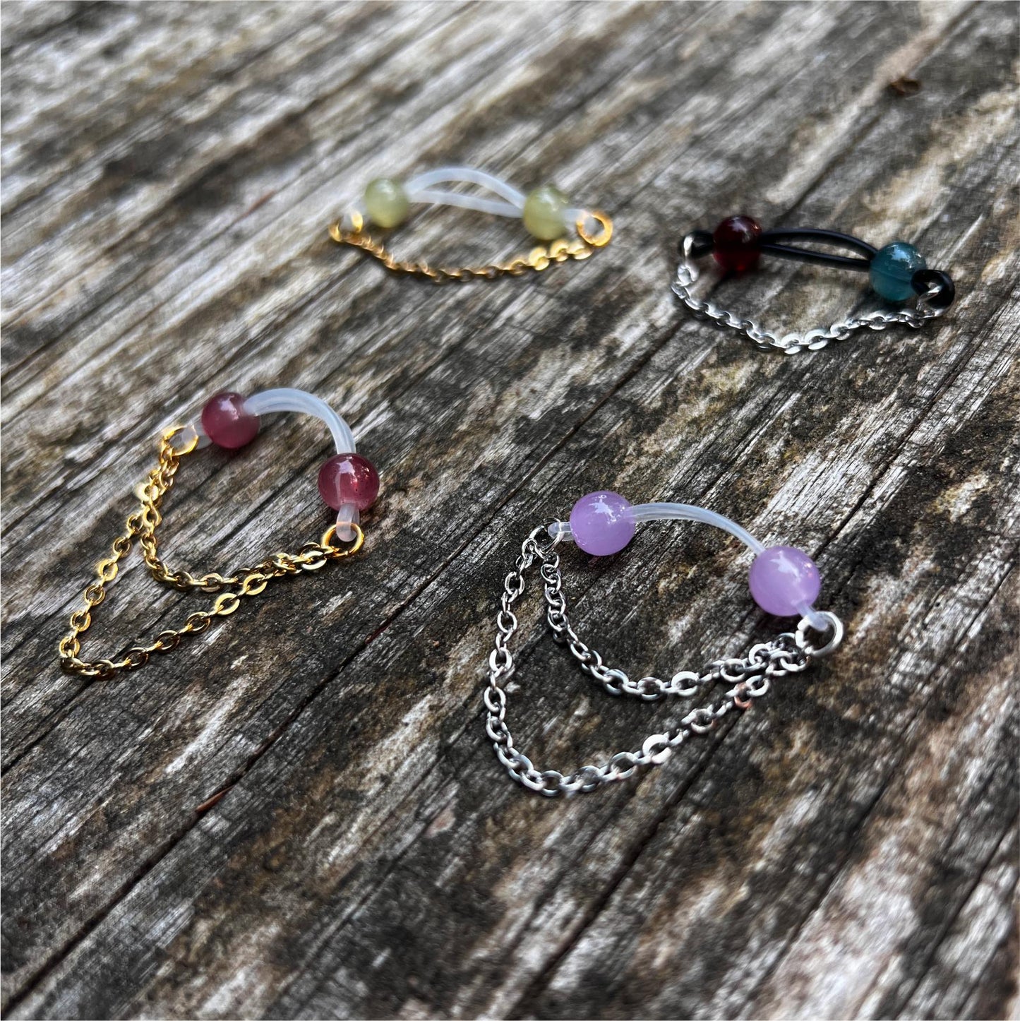 Little Add-On Nipple Chain for Fake Nipple Piercings - Nipple Jewelry Chain Only