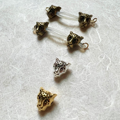 Leopard Nipple Jewelry - Barbell Fake Nipple Piercing  / Non Piercing Nipple Jewelry