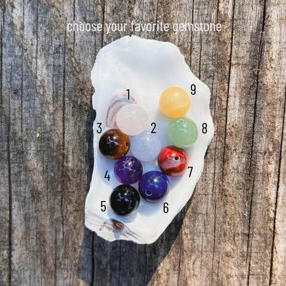 Labia Clip with Chains and Crystal Beads - Sensual Labia Jewelry / Intimate Jewelry