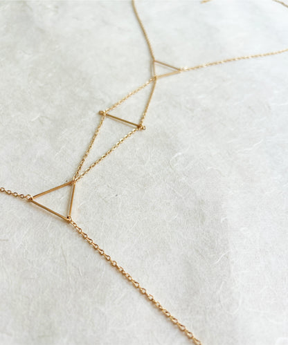 Triangle Chain Bra / Boho Body Chain Jewelry - Waterproof Bra Chain