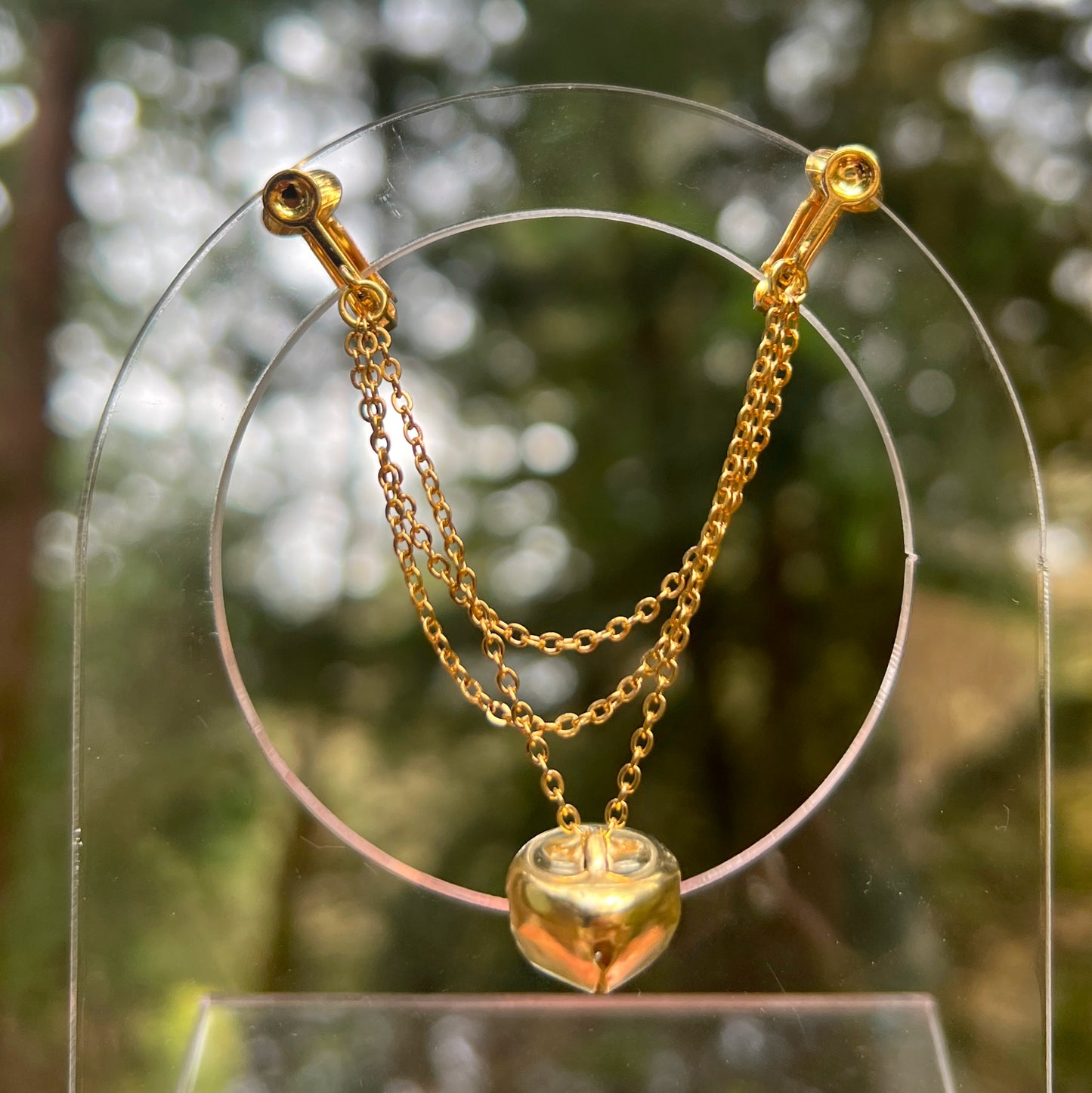 Labia Jewelry Dangle with Jingle Bell - Intimate Jewelry / Labia Clip Jewelry