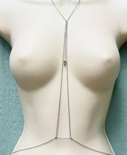 Adjustable Chain Bra / Boho Body Chain Jewelry - Waterproof Bra Chain
