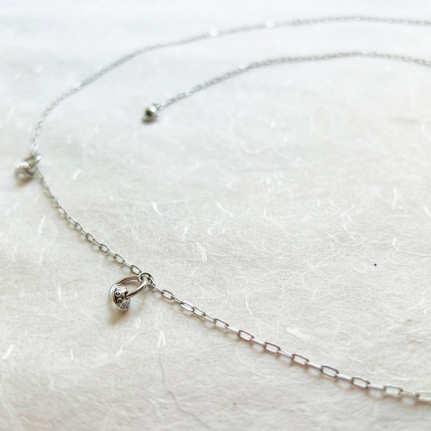 Silver Belly Chain with Roundels / Boho Waist Chain Jewelry - Waterproof Body Chain