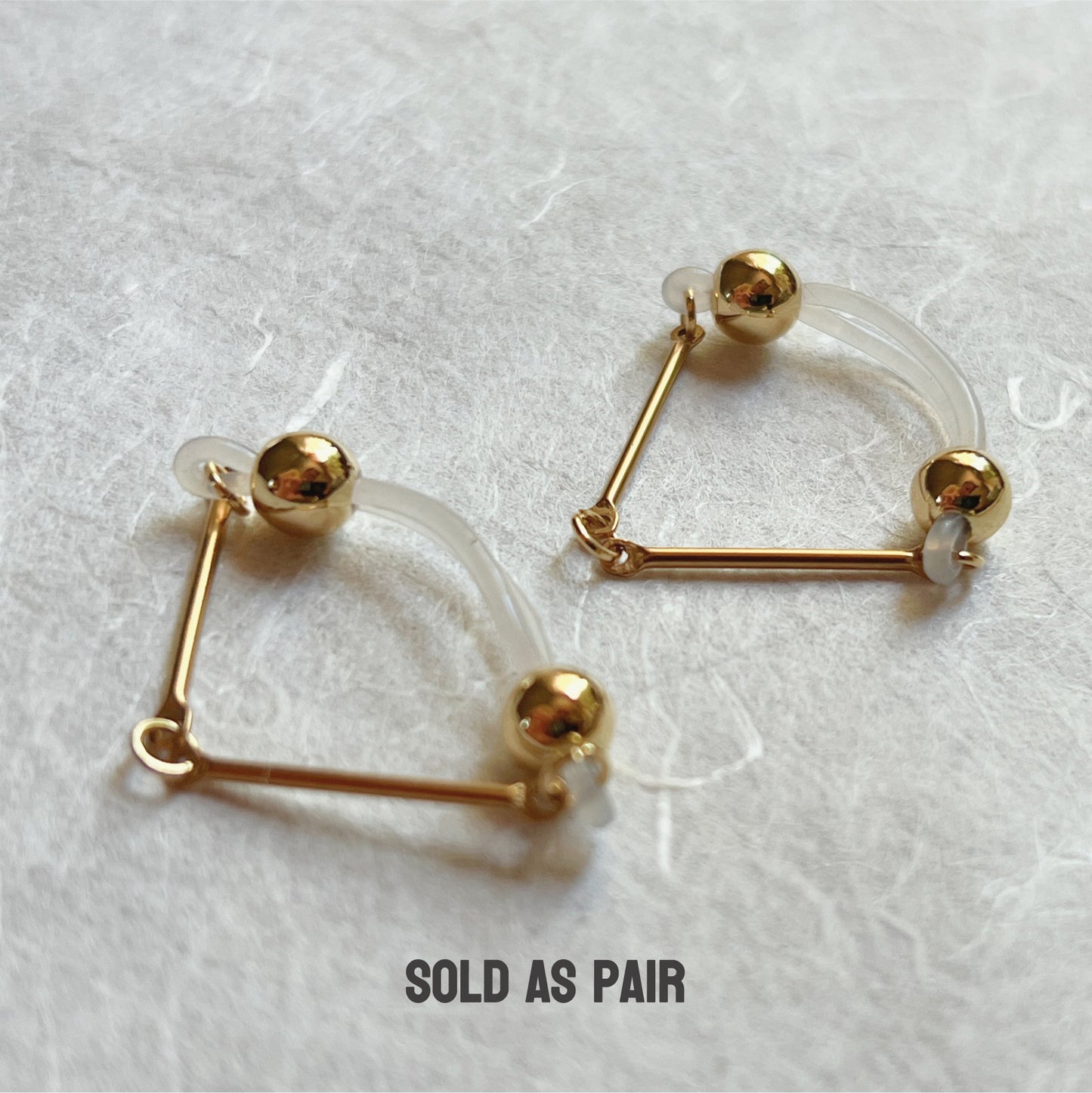 Non Piercing Boho Nipple Ring with Bars - Barbell Nipple Rings / Non Piercing Nipple Jewelry