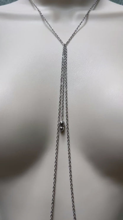 Adjustable Chain Bra / Boho Body Chain Jewelry - Waterproof Bra Chain