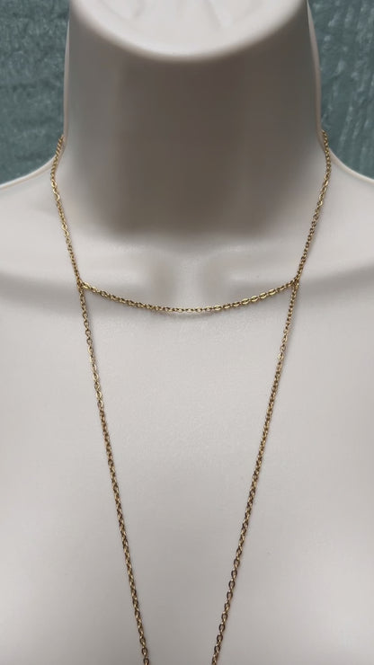 Triangle Choker Necklace to Faux Nipple Piercing or Nipple Clamp - Body Chain Jewelry / Bra Chain