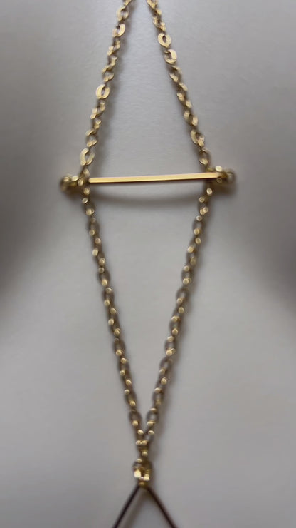 Triangle Chain Bra / Boho Body Chain Jewelry - Waterproof Bra Chain